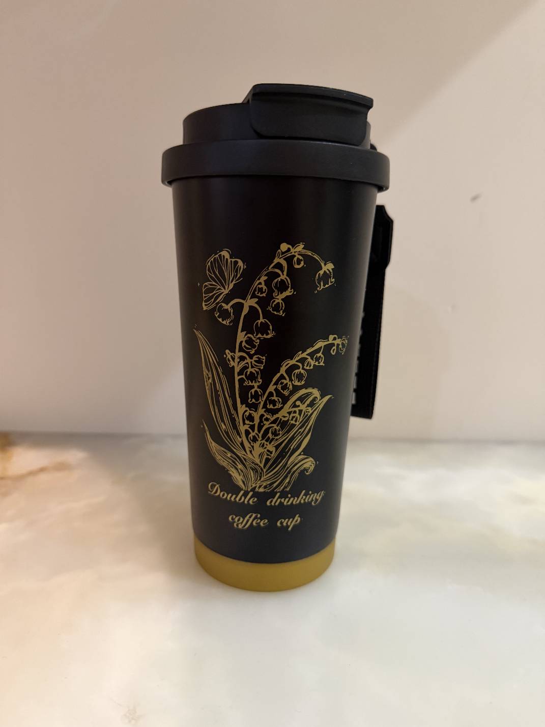 تراول ماگ کافی گلدار